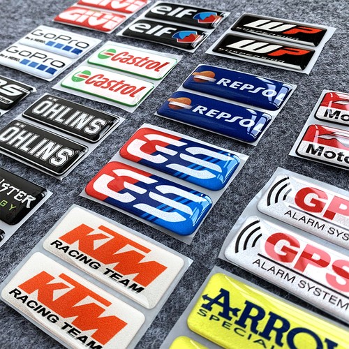 Gel decal stickers motorbike - gel,