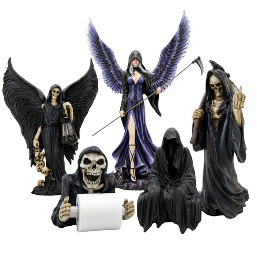 Grim reaper figurines gothic - grim,