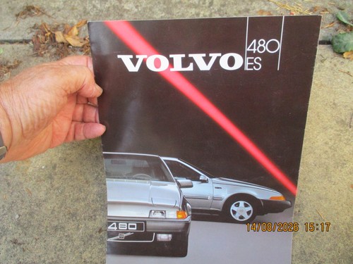 Volvo 480es sales brochure - sales,
