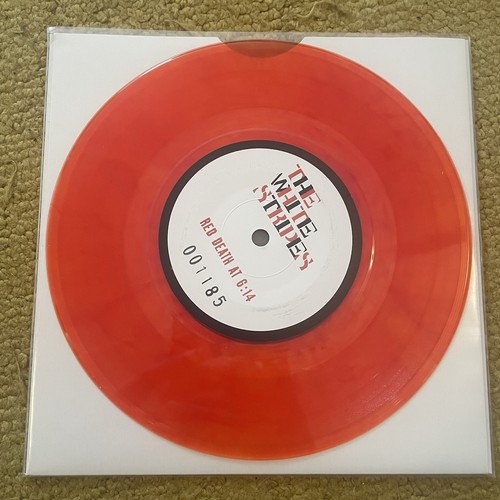 The white stripes red - the, at
