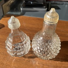 Vintage Pressed Glass Vinegar