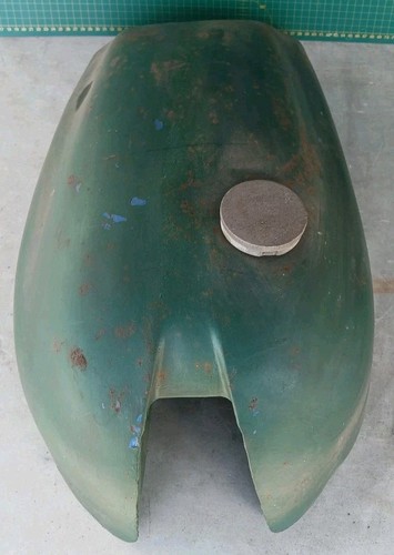 Vintage motorcycle fuel tank - fuel,