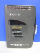 WORKING vintage SONY WALKMAN WM-FX17 PORTABLE TAPE CASSETTE PLAYER read desc
