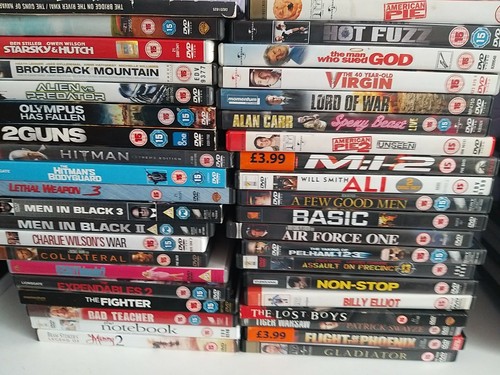 Large bundle dvd s - bundle, of