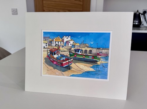 Ives harbour mounted - st,
