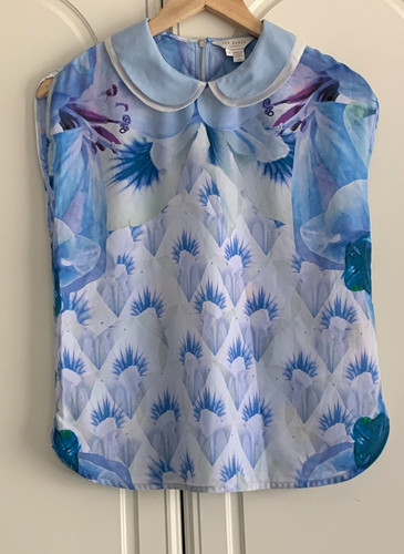 Ted baker blue mix sleeveless - baker,