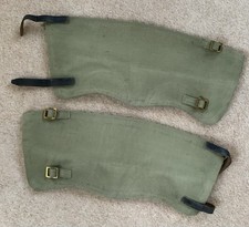British Army Gaiters Canvas