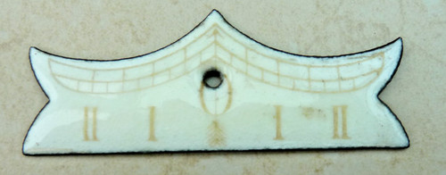Vienna beat plate ceramic - in,