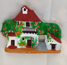 Vintage ceramic Wall Plaque - Hanging Or Free Standing - by Ceramica Marquez 