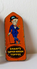 Vintage Sample Tin -  Sharps Super  Kreem Toffee