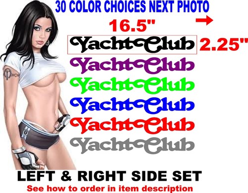Fits yacht club - club, yachtclub