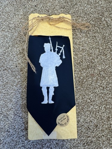 Hand painted tie - hand,
