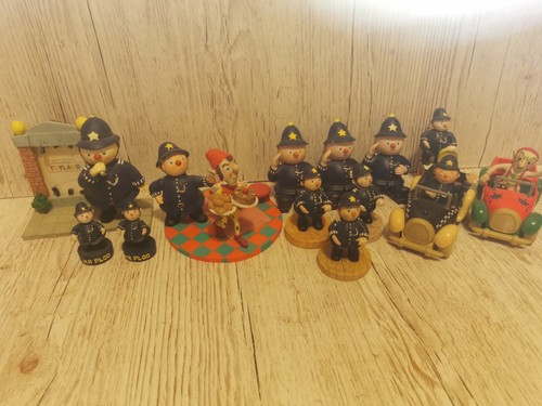 Joblot noddy plod resin - noddy, pc