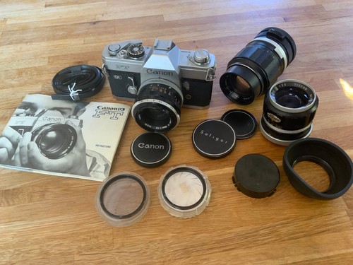 Canon outfit with 50mm - canon, ft
