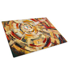 Orange Paint Glass Chopping