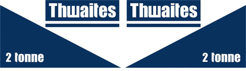 Thwaites tonne dumper - thwaites,