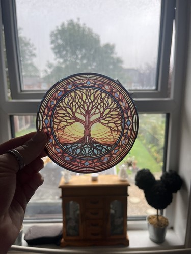 Tree life stain - life, glass