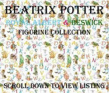 Beatrix Potter China Figurines Beswick Or Royal Albert UK Made New boxed