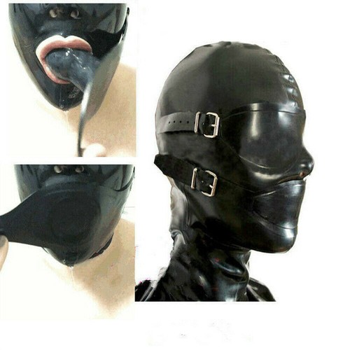 Latex rubber hood with - uk,