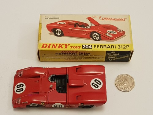 1971 1974 dinky 204 ferrari - 204,
