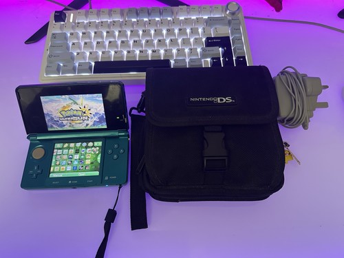 Nintendo 3ds aqua blue - nintendo,
