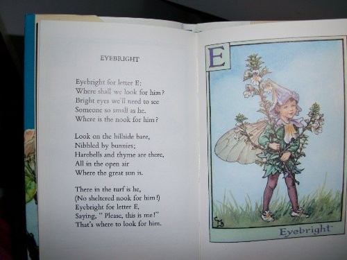 Flower fairy alphabet - flower, alphabet,