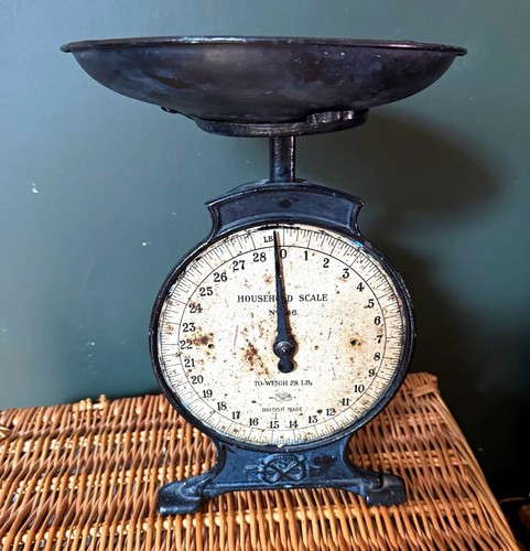 Antique salter household scale - antique,