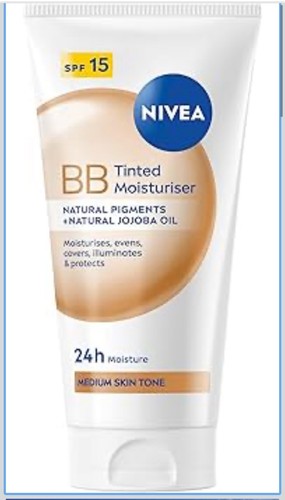 Nivea tinted moisturiser - nivea, bb