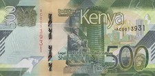 KENYA 500 SHILLINGS 2019 P-55