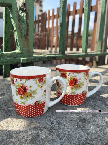 Lovely mugs cottagecore - 2x,