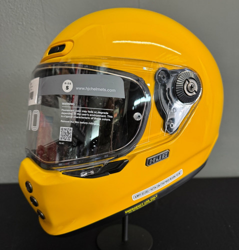 Hjc v10 small - gloss, yellow