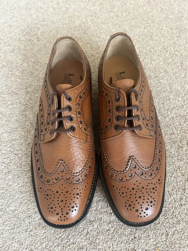 Loake tan brown - loake, lace