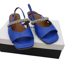 Kurt Geiger Blue Strappy Sandals Size 40 Used