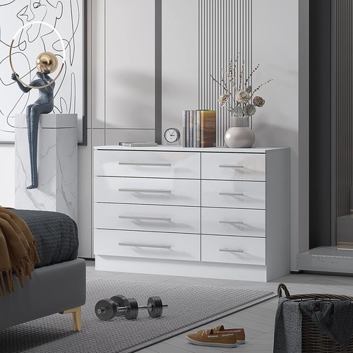 High gloss white drawer - gloss,
