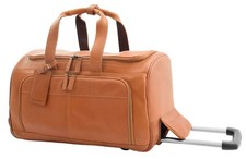 Wheeled Genuine Leather