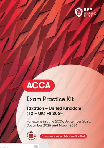 Acca taxation fa2024 exam - acca,