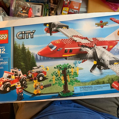 Sealed lego city fire plane - lego, city: