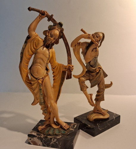 Pair vintage depose asian - vintage,