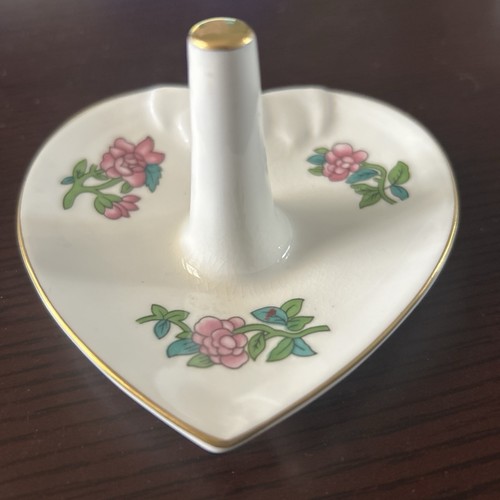 Coalport china ring - china, holder