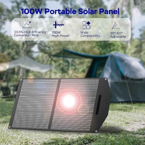 100w portable solar panel - 100w, 100