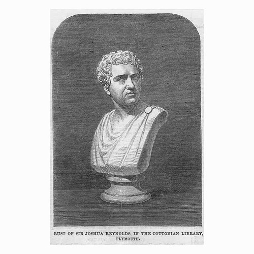 Plymouth bust sir joshua - plymouth,