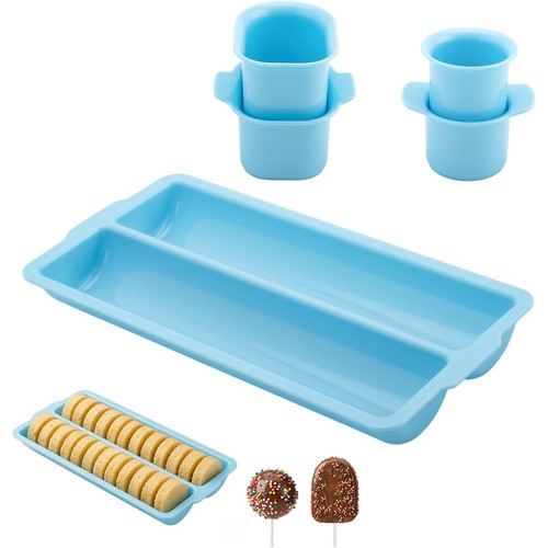 Cake pop mold set - cake, tray