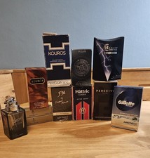 Joblot Vintage Perfume Including Paco Rabanne, Gucci, YSL, Aramis All Genuine