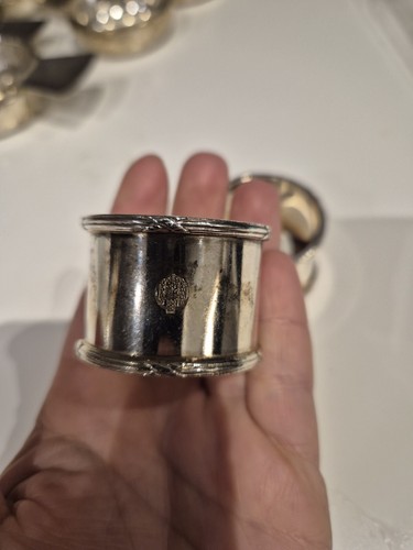 Set silver plated napkin - 2,