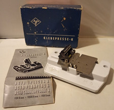 AGFA K8 SPLICER for 8mm CINE FILM - Boxed with instruction manual - VINTAGE