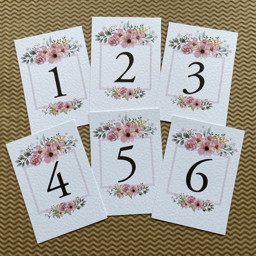 Blush pink wildflowers - , table