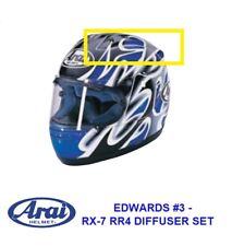 GENUINE #ARAI RARE TOP DIFFUSER VENTS - COLIN EDWARDS #3 - £42.99