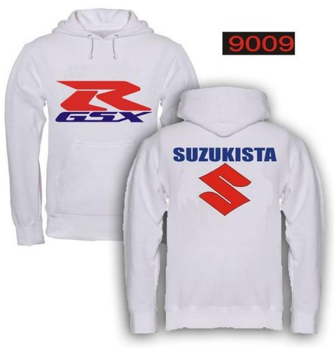 Hoodie sweatshirt gsx white - hoodie, gsx-r