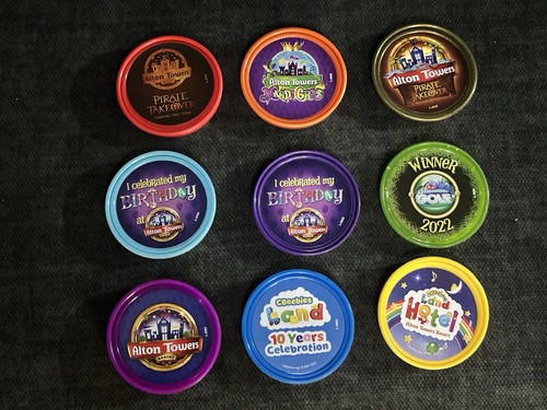 Alton towers pop badge bundle - alton,