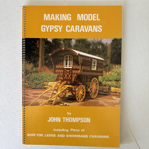 Making model gypsy caravans - making,